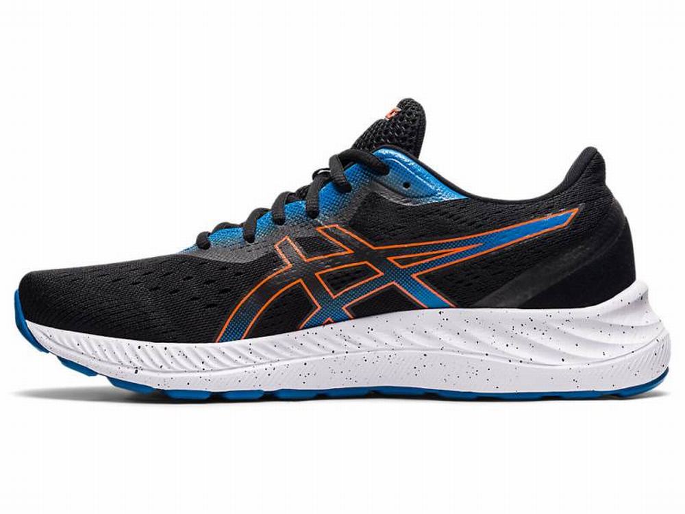 Asics GEL-EXCITE 8 Men's Running Shoes Black / Gold / Orange | ULR593687