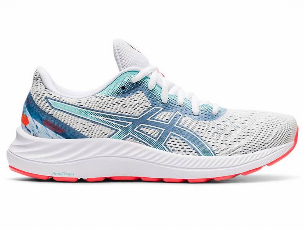 Asics GEL-EXCITE 8 Women\'s Running Shoes White | HIQ601935