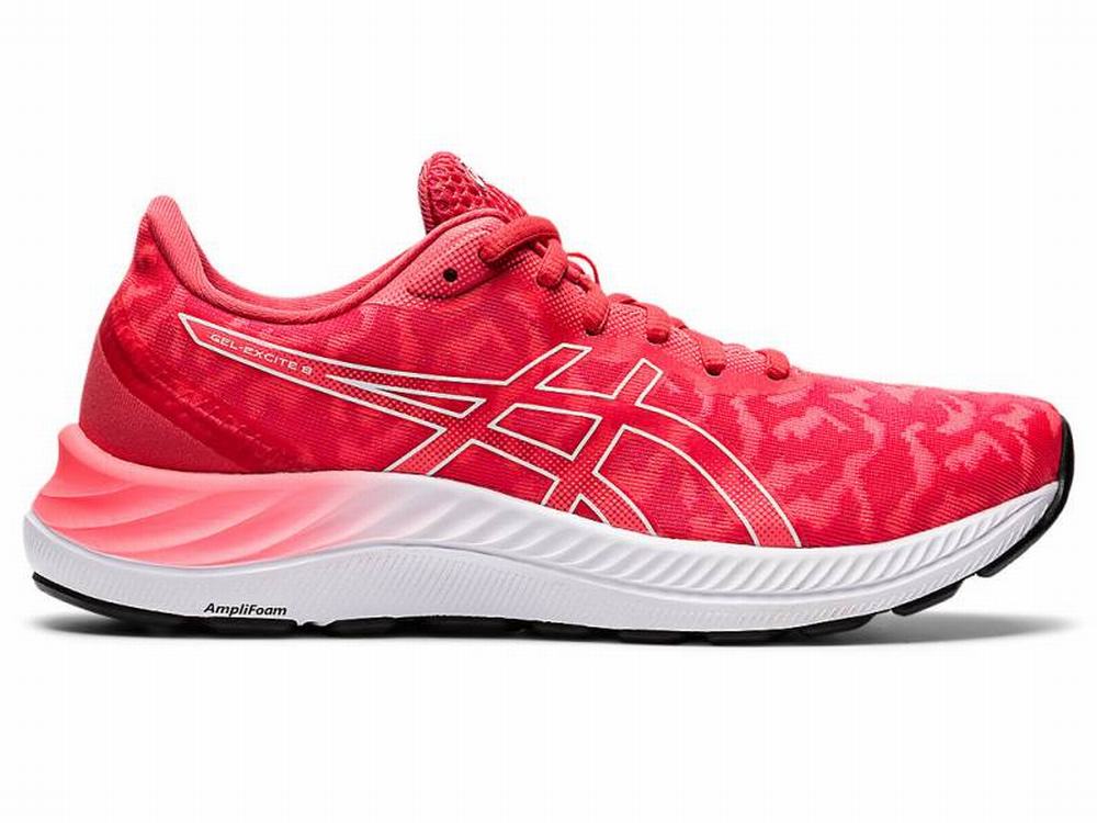 Asics GEL-EXCITE 8 Women\'s Running Shoes Pink / White / Purple | XRV052918