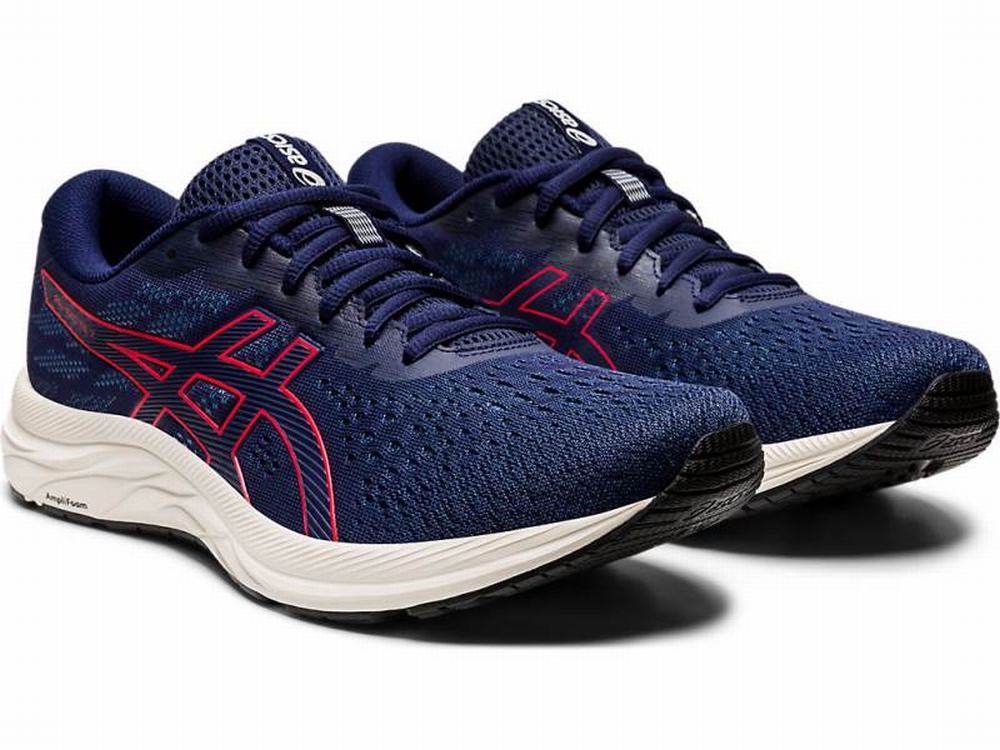 Asics GEL-Excite 7 Men's Running Shoes Navy / Red | UVB027135