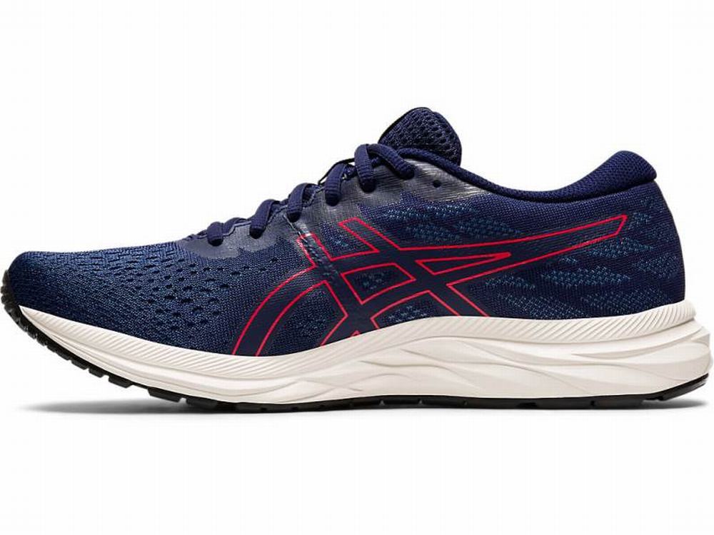 Asics GEL-Excite 7 Men's Running Shoes Navy / Red | UVB027135