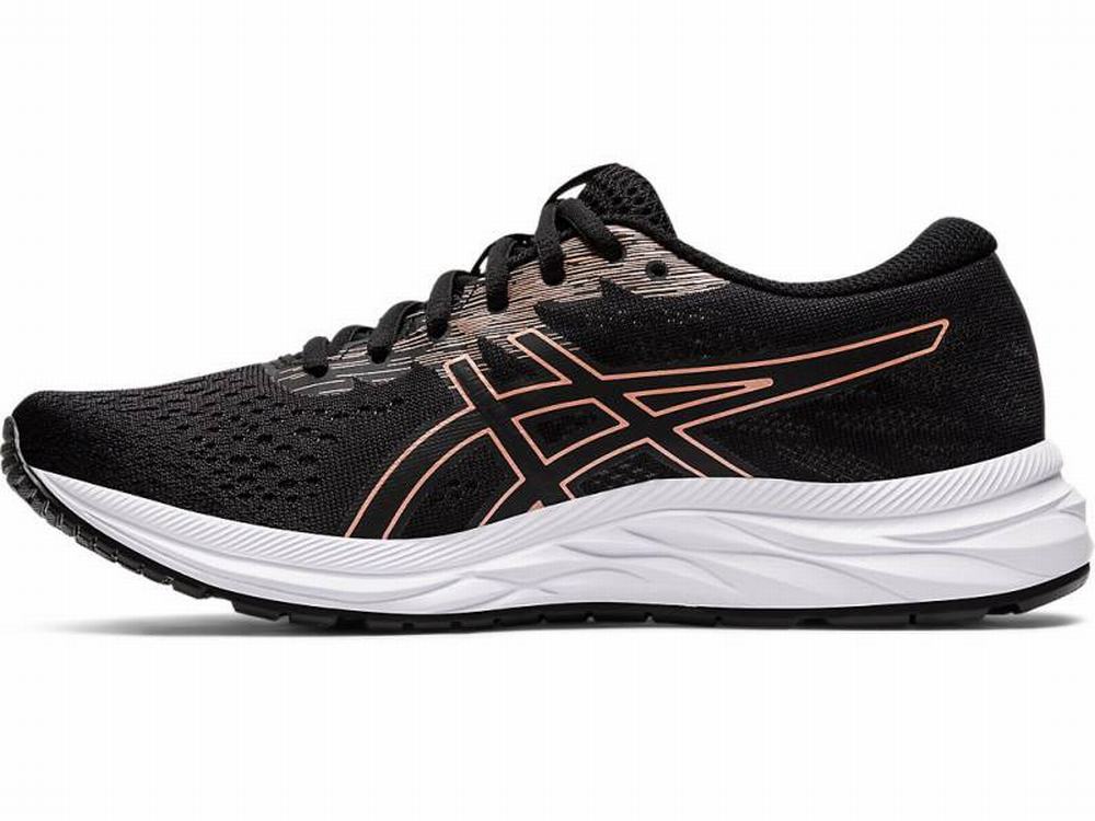 Asics GEL-Excite 7 Women's Running Shoes Black / Rose / Gold | FEH869401