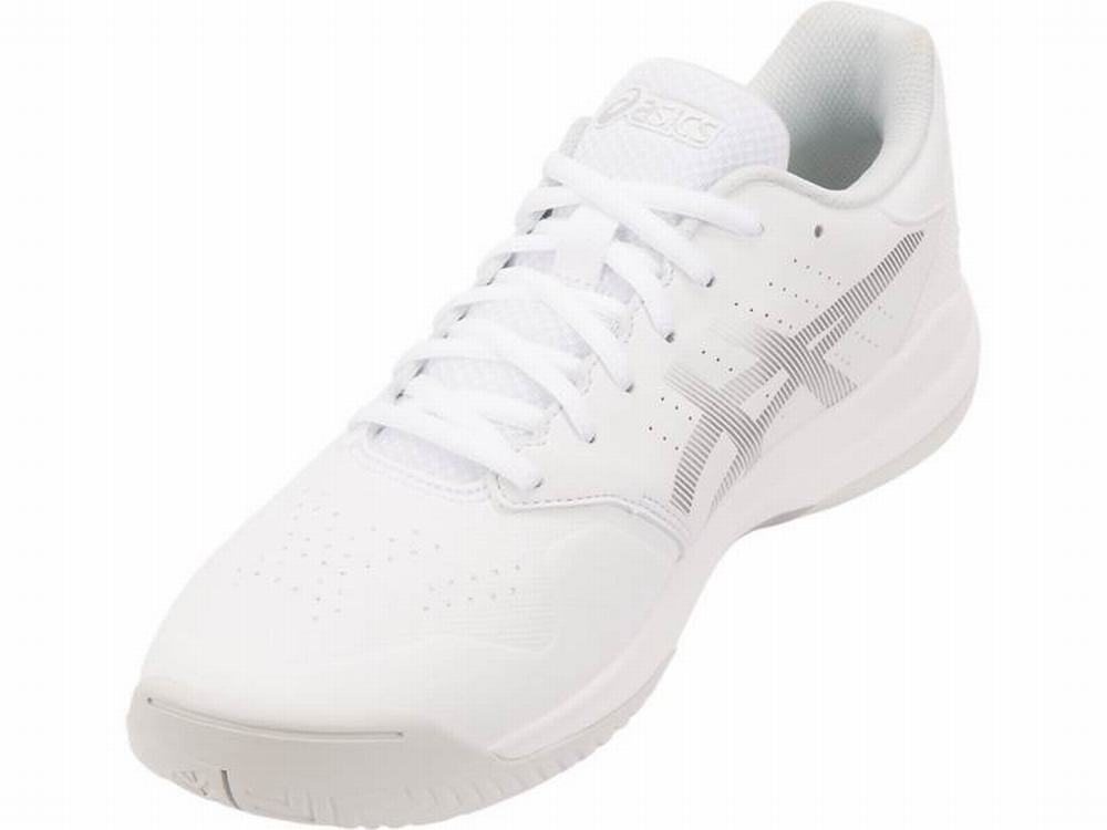 Asics GEL-GAME 7 Men's Tennis Shoes White / Silver | ZLD264538