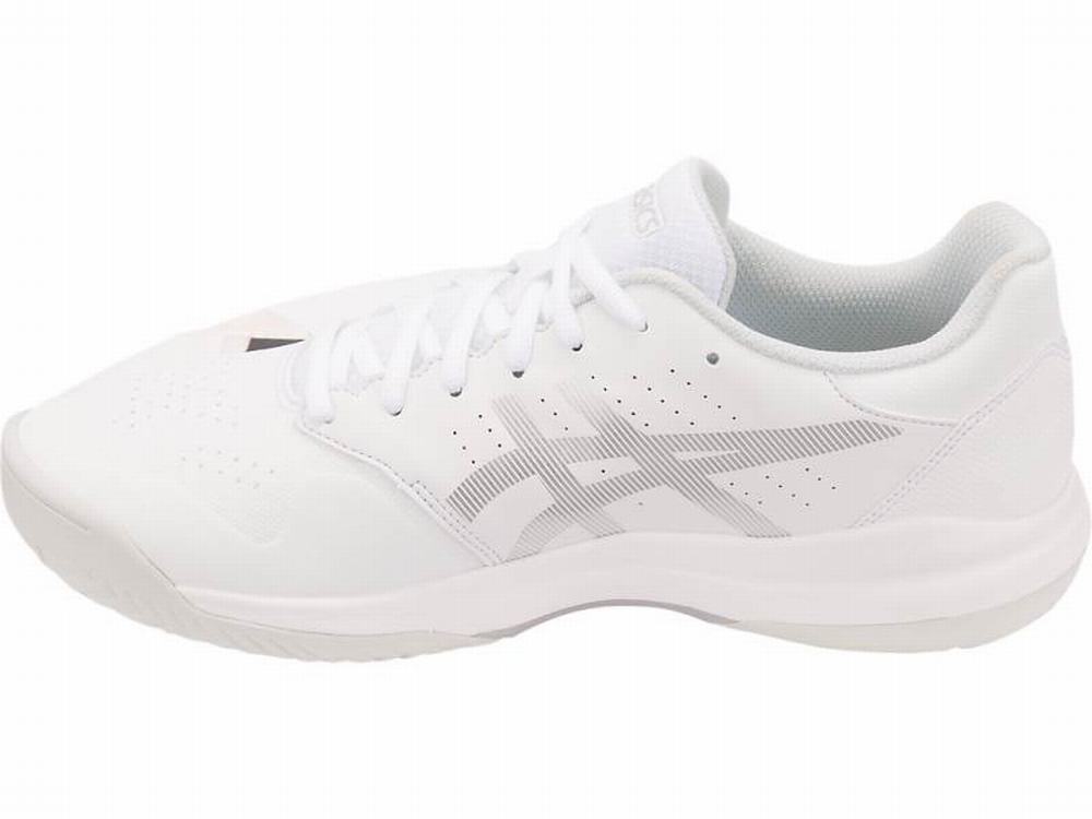 Asics GEL-GAME 7 Men's Tennis Shoes White / Silver | ZLD264538