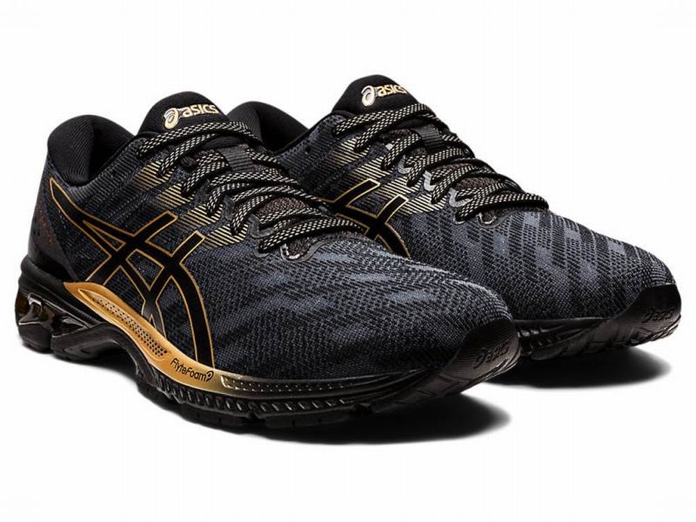 Asics GEL-JADEITE Men's Running Shoes Black / Gold | BLO483097