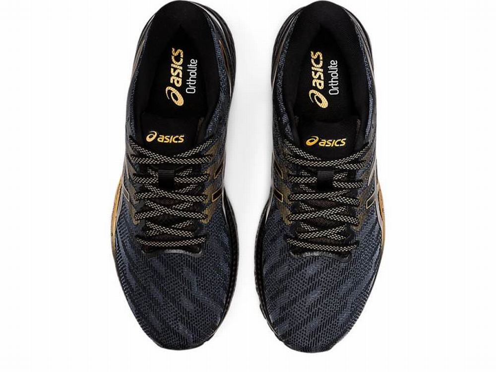 Asics GEL-JADEITE Men's Running Shoes Black / Gold | BLO483097