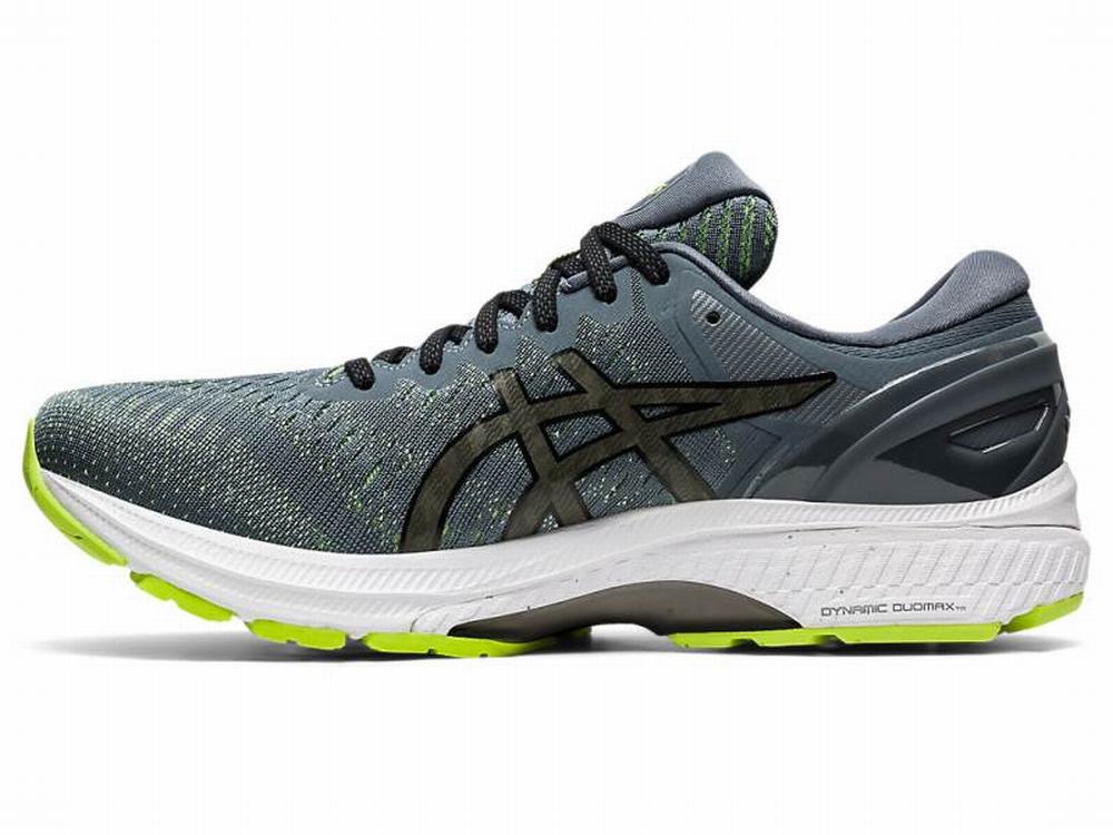 Asics GEL-KAYANO 27 Men's Running Shoes Dark Grey | OZV390157