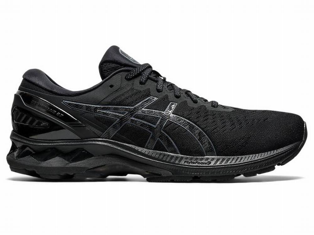 Asics GEL-KAYANO 27 Men's Running Shoes Black | RLG473829