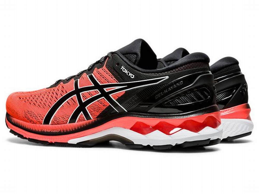 Asics GEL-KAYANO 27 TOKYO Men's Running Shoes Orange / Black | CGW495178