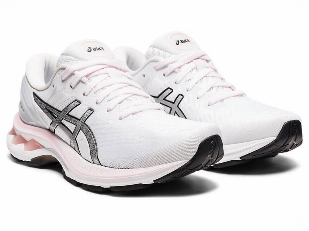 Asics GEL-KAYANO 27 Women's Running Shoes Pink / Silver | OUK492805