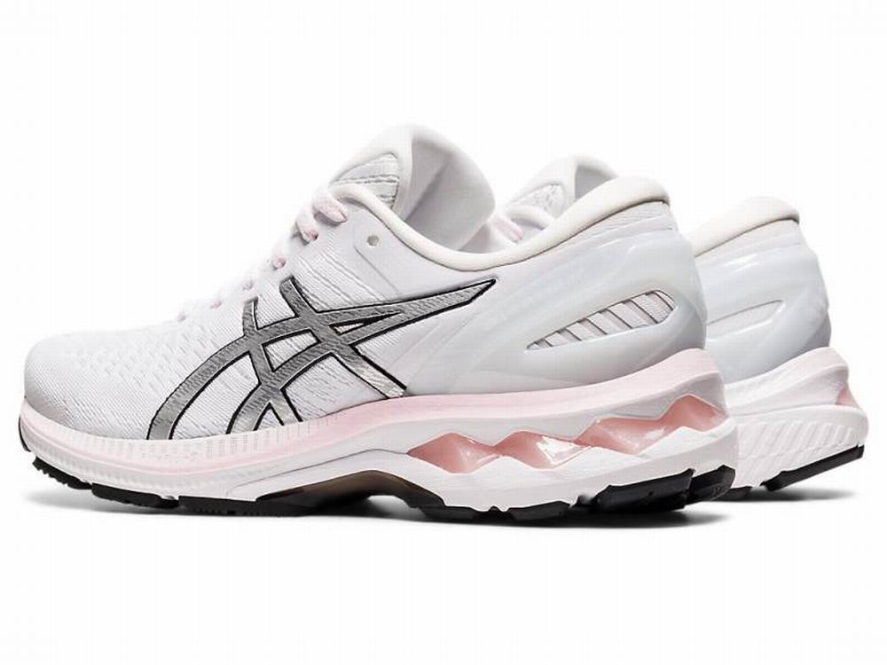 Asics GEL-KAYANO 27 Women's Running Shoes Pink / Silver | OUK492805