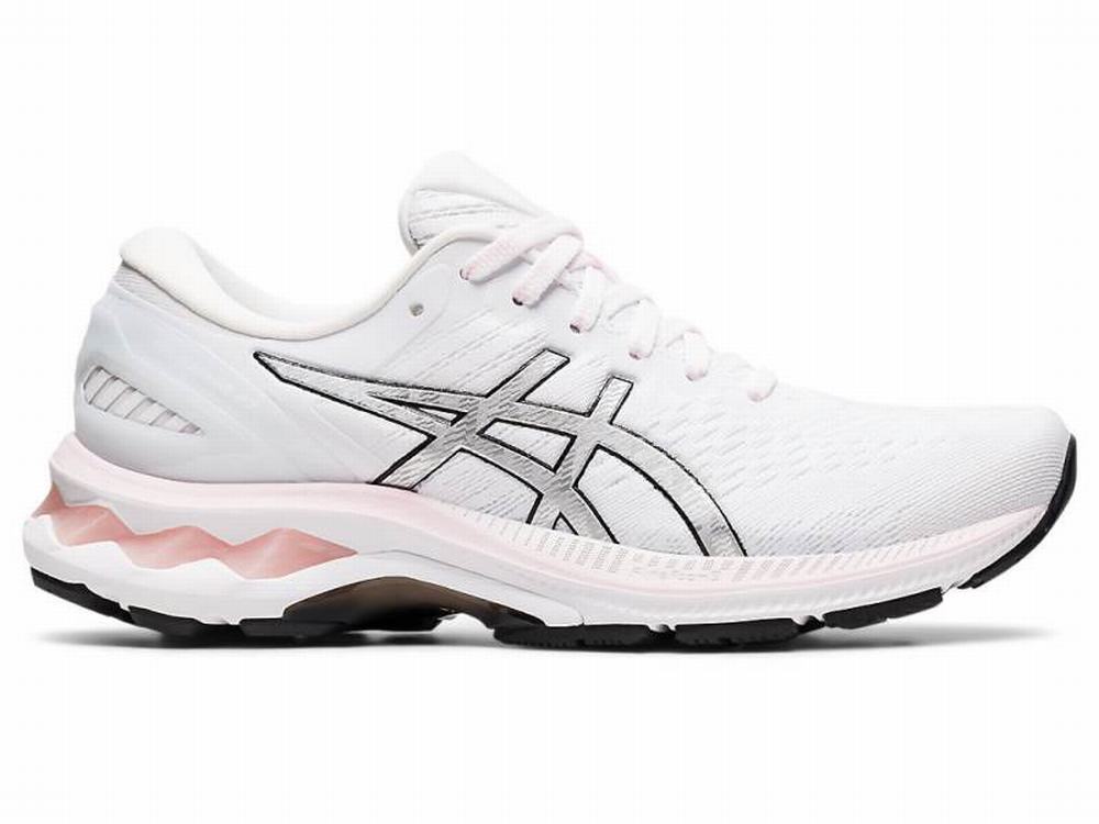 Asics GEL-KAYANO 27 Women\'s Running Shoes Pink / Silver | OUK492805