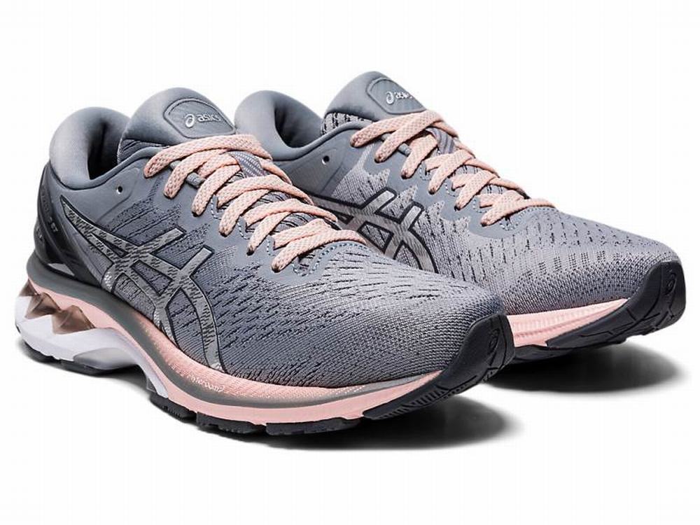 Asics GEL-KAYANO 27 Women's Running Shoes Silver | RPW197248