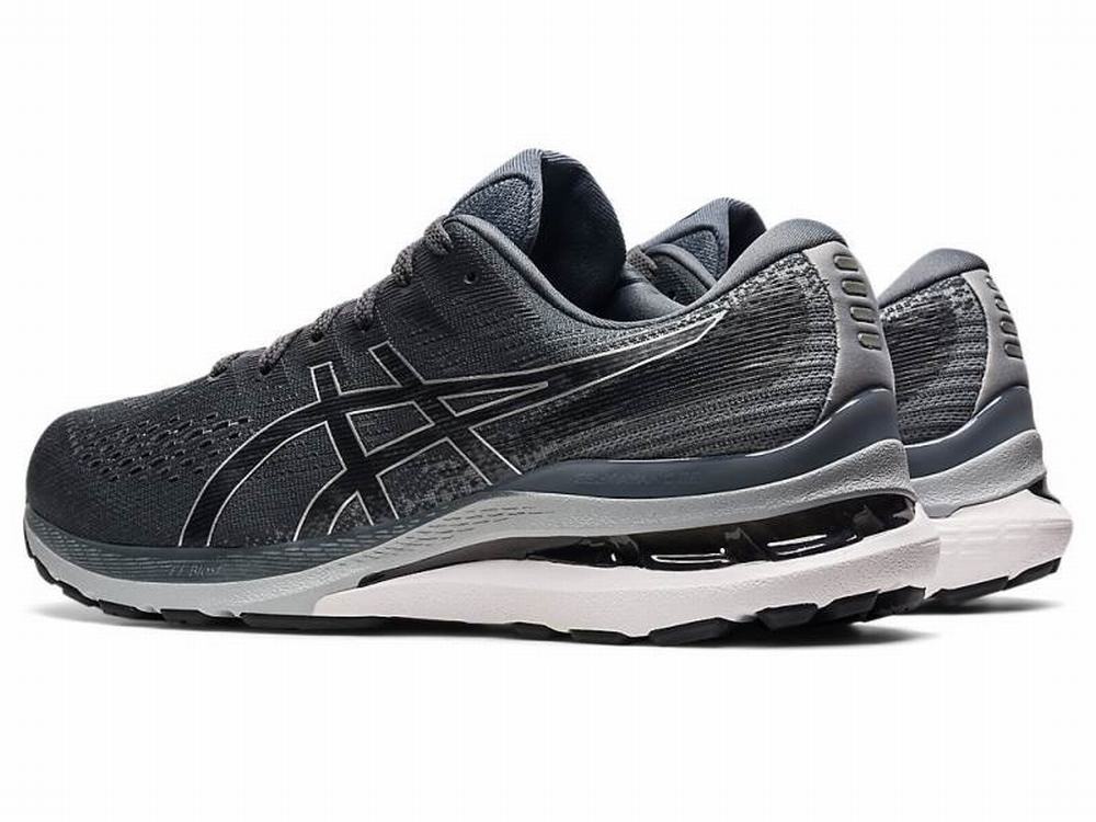 Asics GEL-KAYANO 28 (4E) Men's Running Shoes Black / Grey | OIA645139