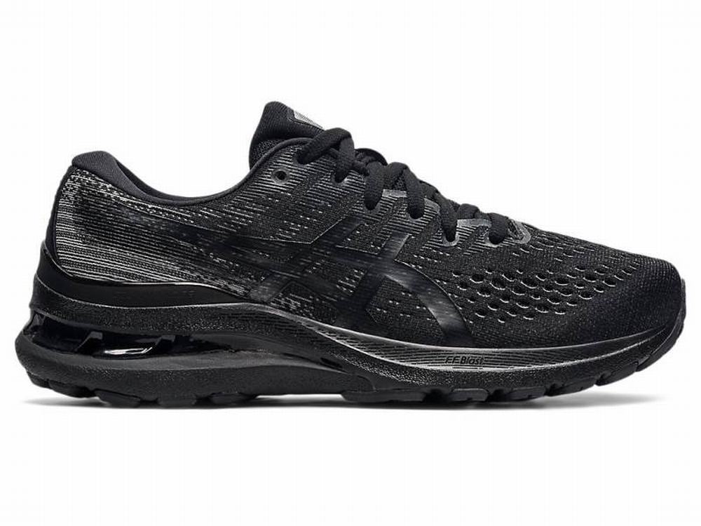 Asics GEL-KAYANO 28 (D) Women's Running Shoes Black / Grey | APN572348