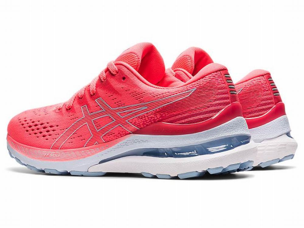 Asics GEL-KAYANO 28 (D) Women's Running Shoes Coral | VPB054187