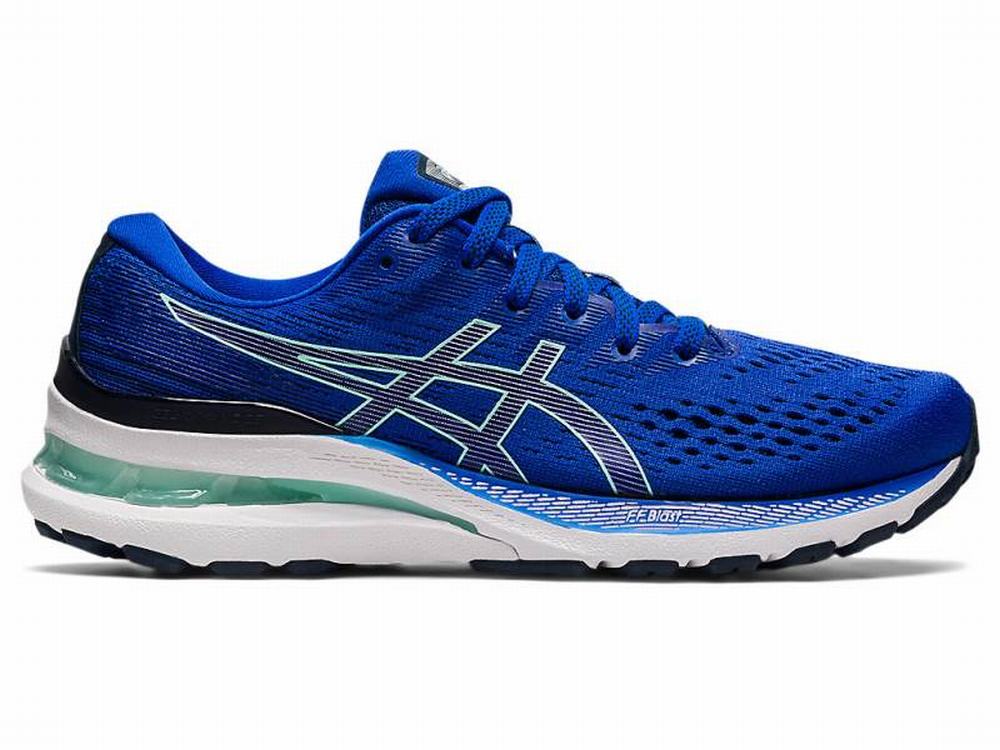 Asics GEL-KAYANO 28 Women\'s Running Shoes Blue | ESP897462