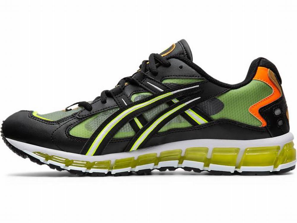 Asics GEL-KAYANO 5 360 Men's Sneakers Black / Yellow | OCN408263