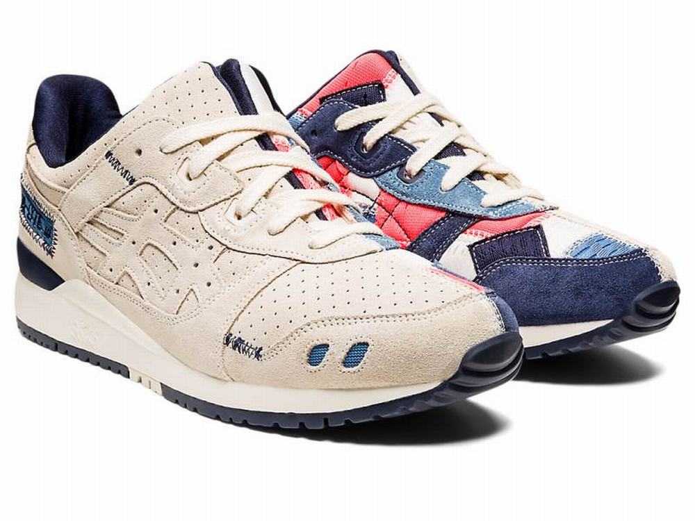 Asics GEL-LYTE III Men's Sneakers Beige | HFQ103948