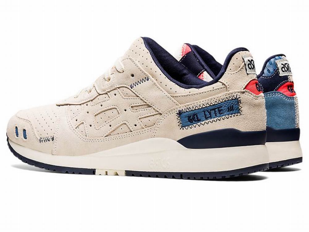 Asics GEL-LYTE III Men's Sneakers Beige | HFQ103948