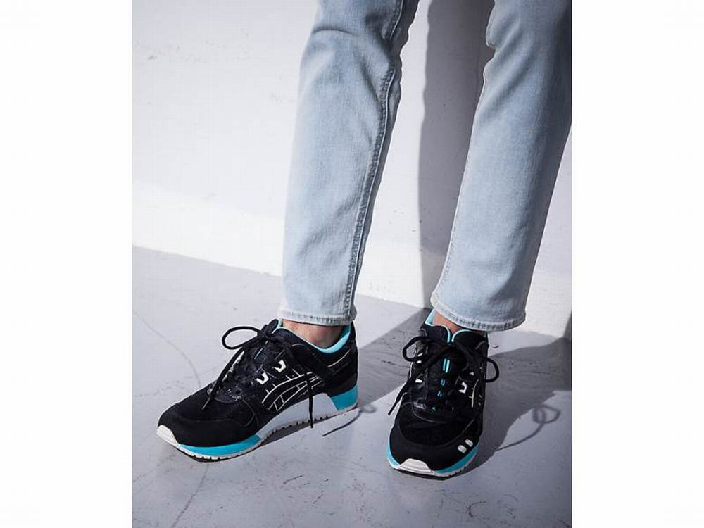 Asics GEL-LYTE III Men's Sneakers Black | JGW819643