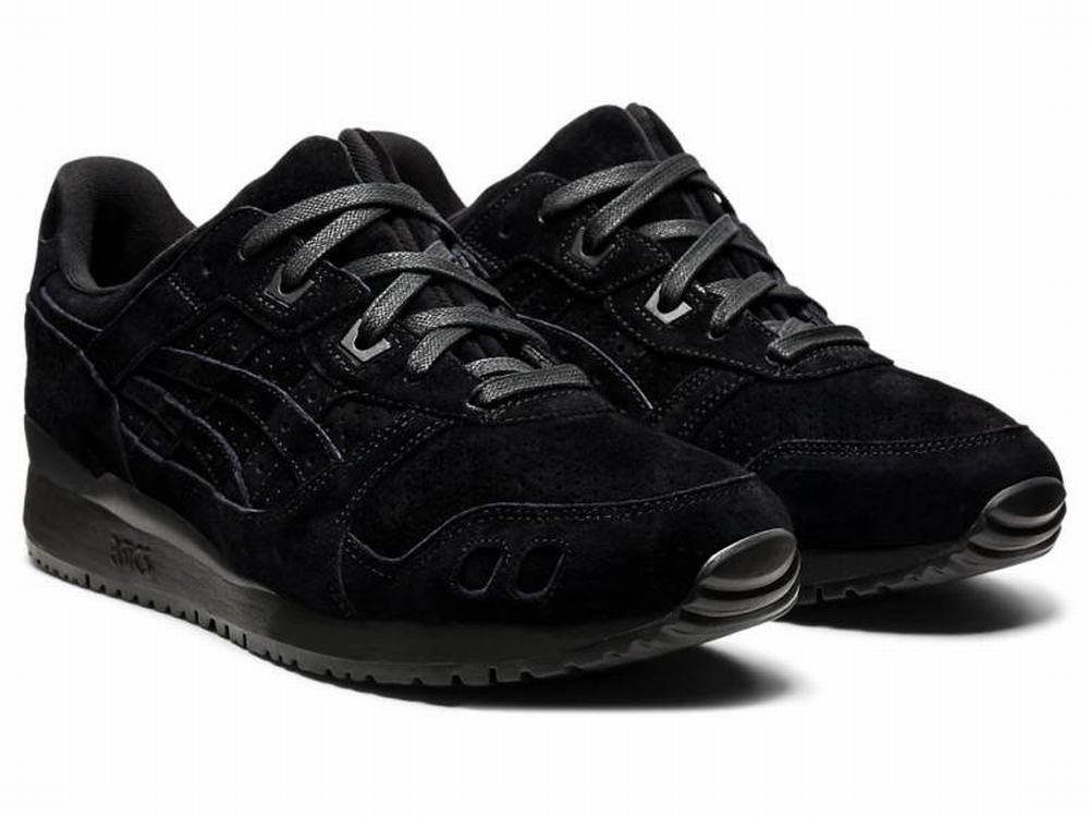 Asics GEL-LYTE III Men's Sneakers Black | JYD045237