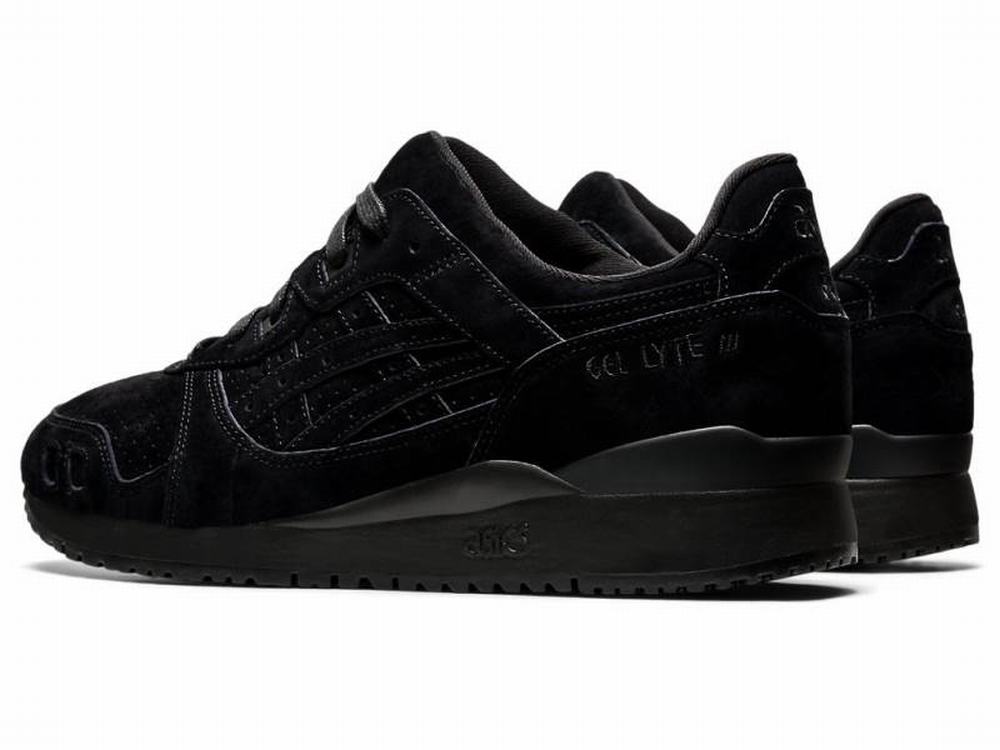 Asics GEL-LYTE III Men's Sneakers Black | JYD045237