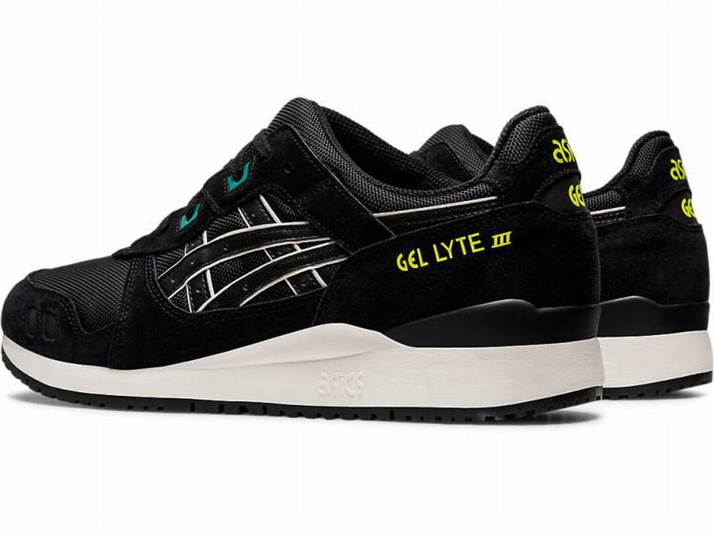 Asics GEL-LYTE III Men's Sneakers Black | TUG154360