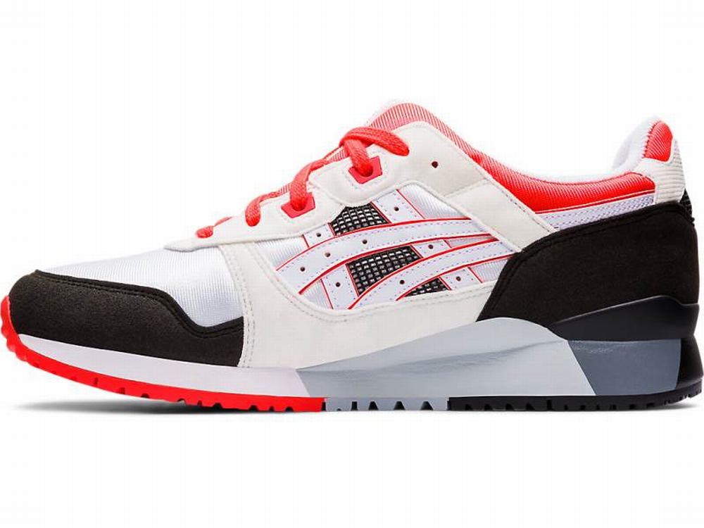 Asics GEL-LYTE III Men's Sneakers White / Coral | JAH618592