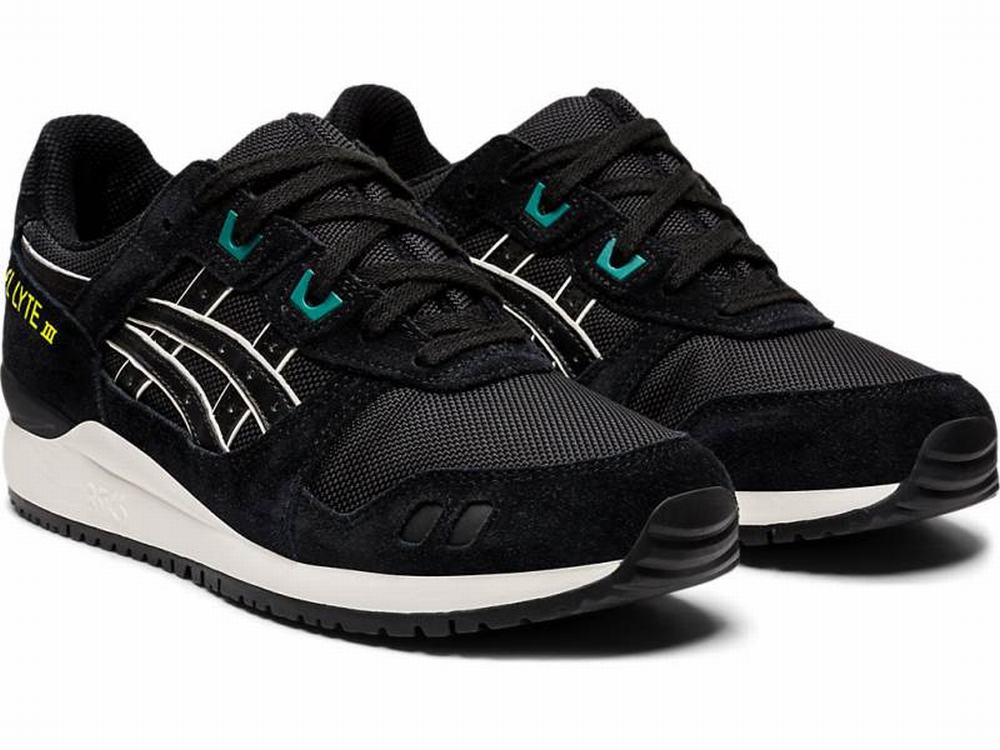 Asics GEL-LYTE III Women's Sneakers Black | QCL396018