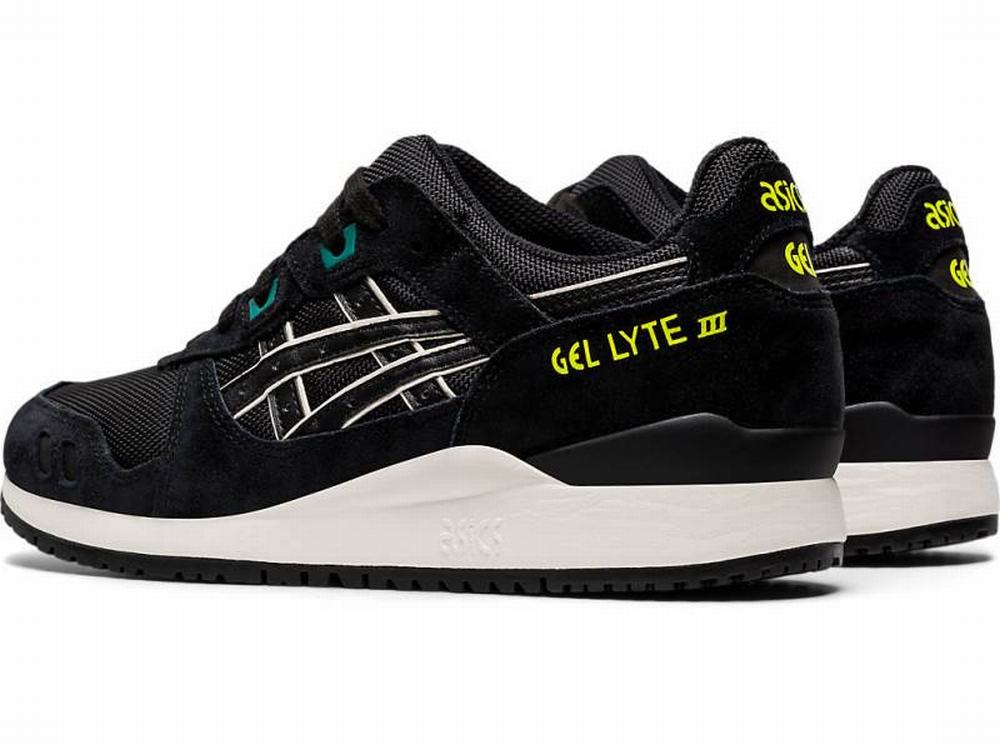 Asics GEL-LYTE III Women's Sneakers Black | QCL396018