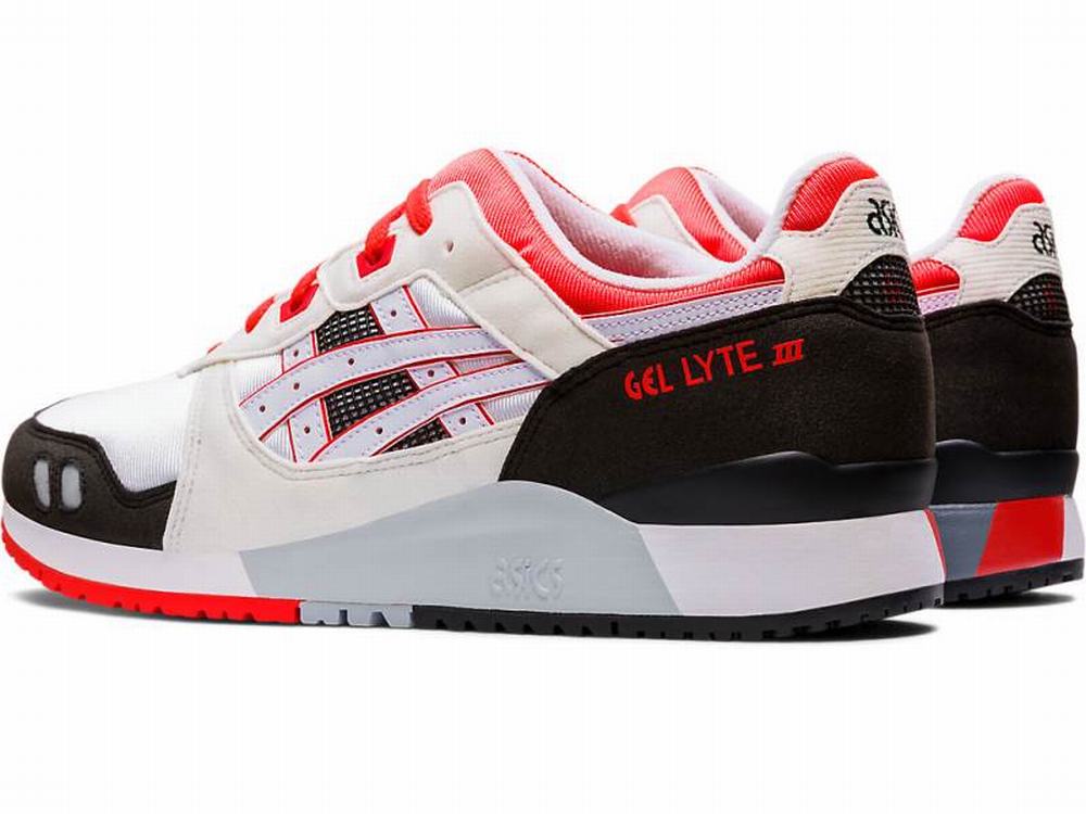 Asics GEL-LYTE III Women's Sneakers White / Coral | FYS976043