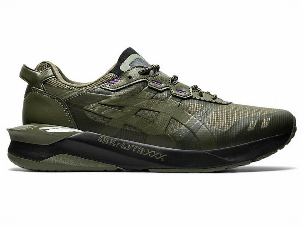 Asics GEL-LYTE XXX Men\'s Sneakers Black / Green | GJS640318