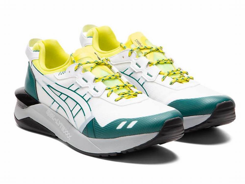 Asics GEL-LYTE XXX Men's Sneakers White / Yellow | QGY750982