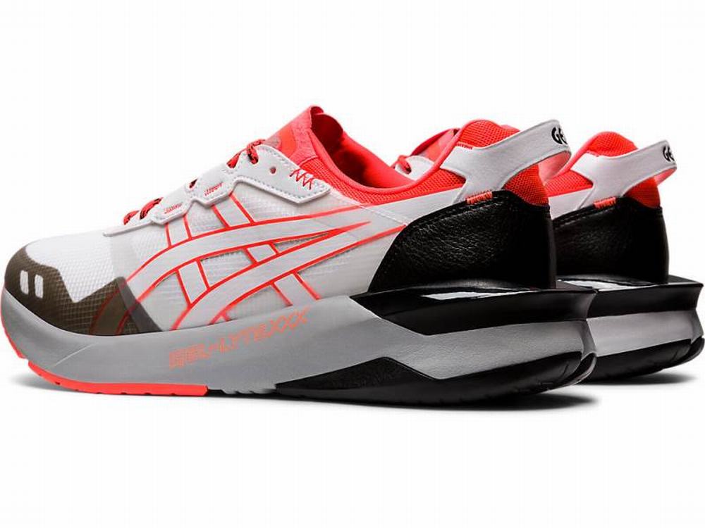 Asics GEL-LYTE XXX Men's Sneakers White / Coral | ZRJ694032