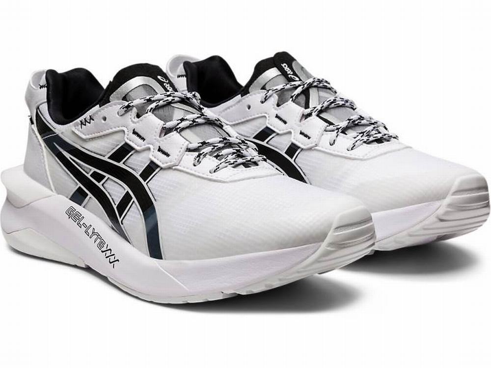 Asics GEL-LYTE XXX Women's Sneakers Black / White | EVQ769032