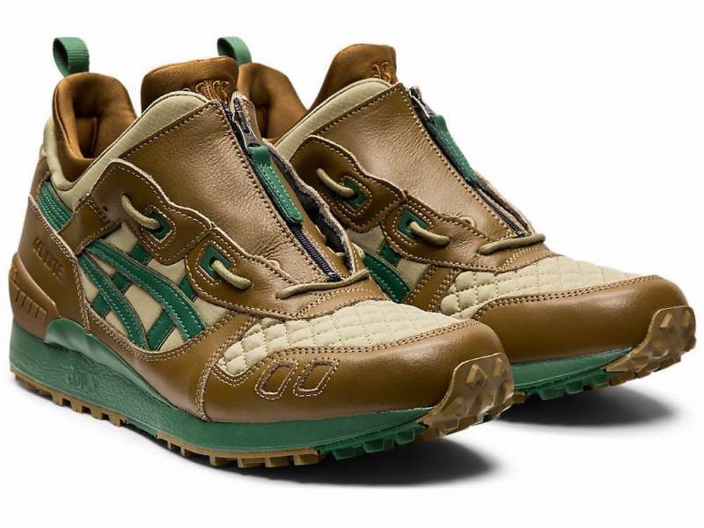 Asics GEL-Lyte MT Men's Sneakers Brown / Green | AQT490873