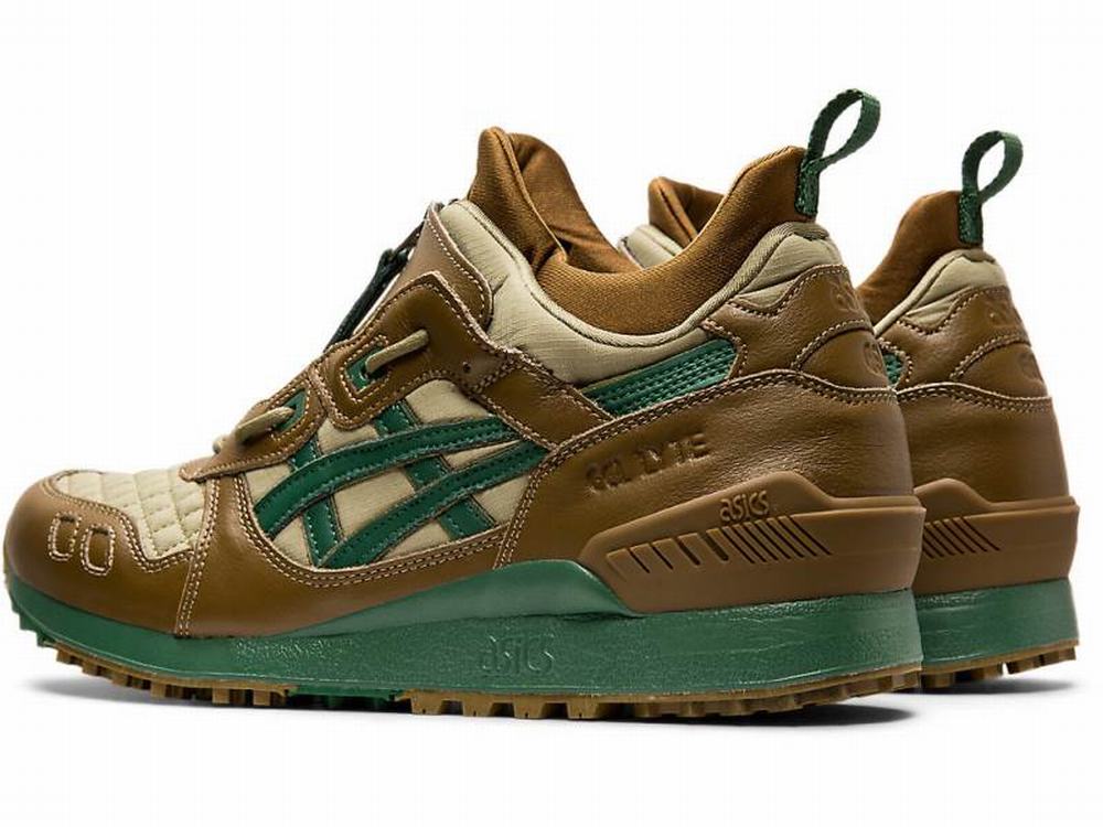 Asics GEL-Lyte MT Men's Sneakers Brown / Green | AQT490873