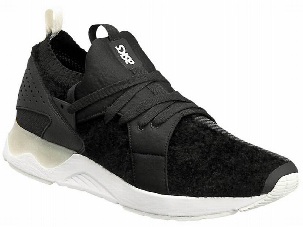 Asics GEL-Lyte V Sanze Knit Men's Sneakers Black | POU345287