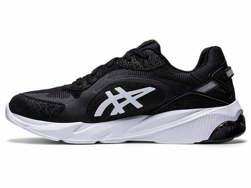 Asics GEL-MIQRUM Men's Sneakers Black / White | BOZ236481