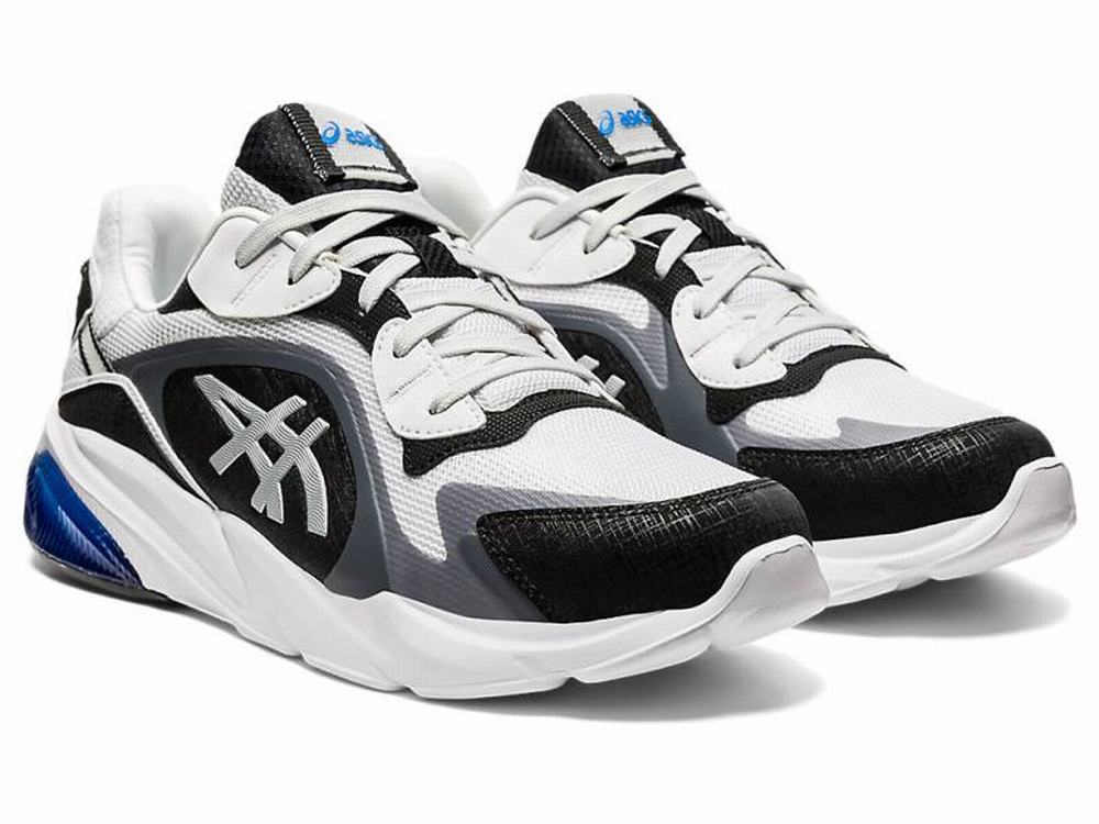 Asics GEL-MIQRUM Men's Sneakers Black / White | EWI396014