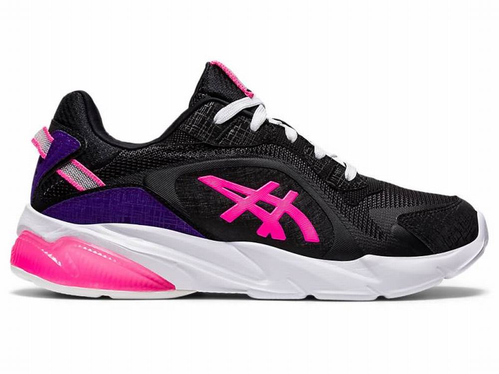 Asics GEL-MIQRUM Women's Sneakers Black / Pink | SAB521394