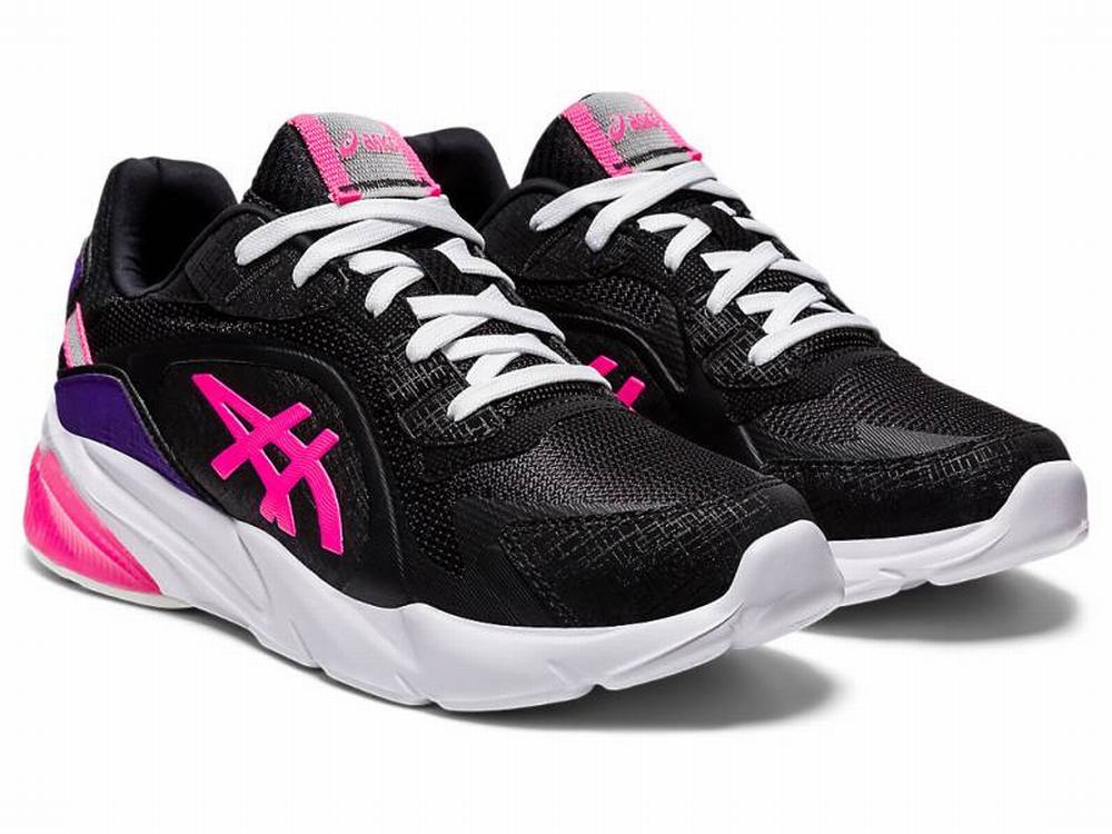 Asics GEL-MIQRUM Women's Sneakers Black / Pink | SAB521394