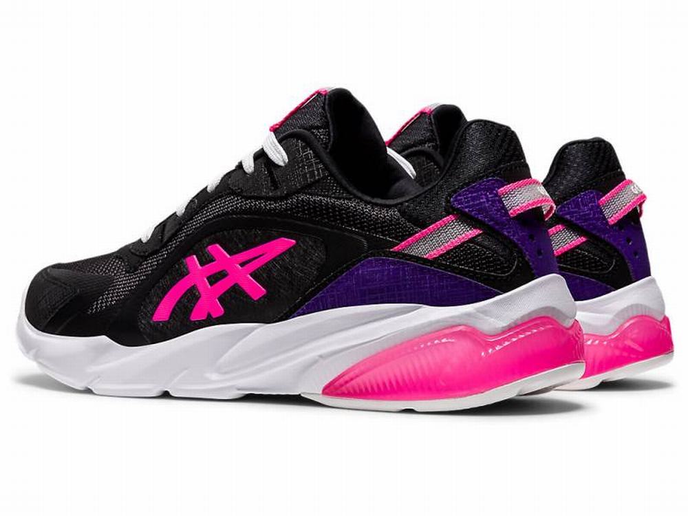 Asics GEL-MIQRUM Women's Sneakers Black / Pink | SAB521394