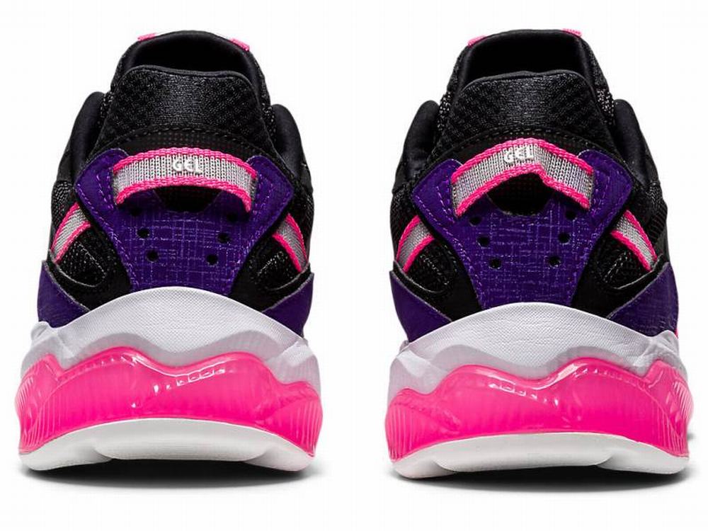 Asics GEL-MIQRUM Women's Sneakers Black / Pink | SAB521394