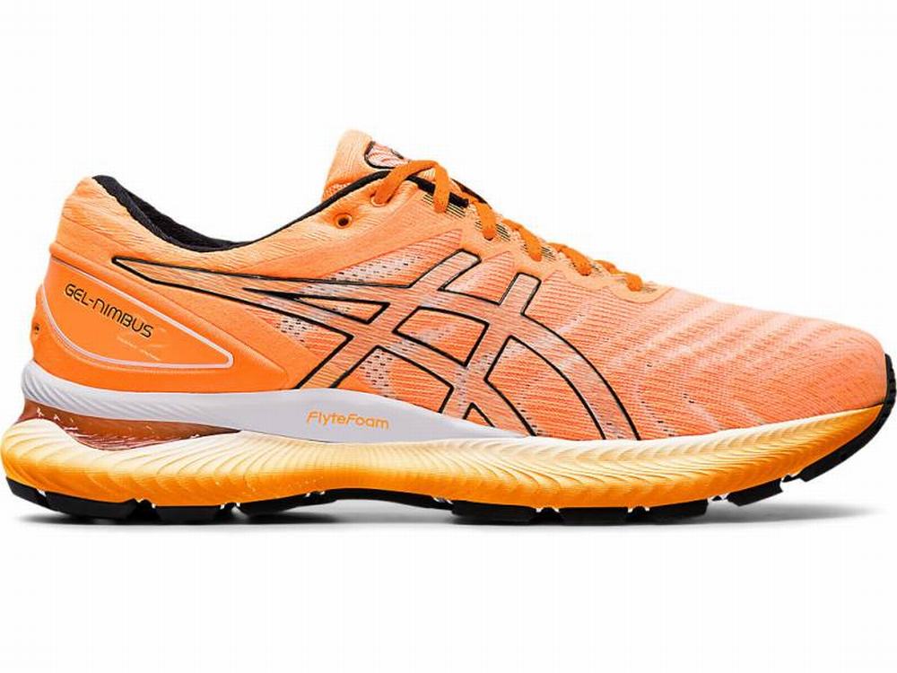 Asics GEL-NIMBUS 22 MODERN TOKYO Men's Running Shoes Orange / Black | GUR947162