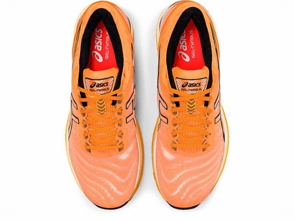 Asics GEL-NIMBUS 22 MODERN TOKYO Men's Running Shoes Orange / Black | GUR947162