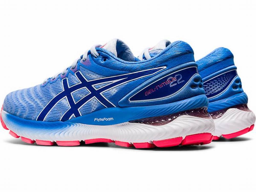 Asics GEL-NIMBUS 22 Women's Running Shoes Blue | VNR863750