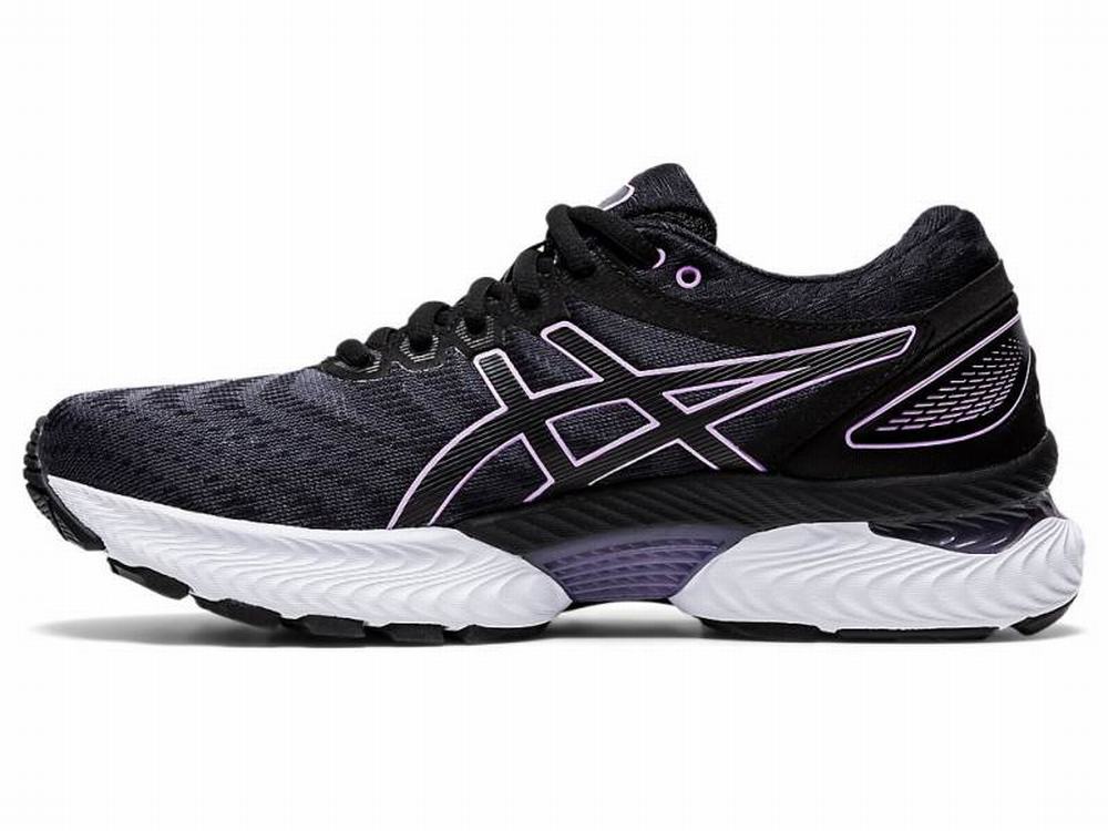 Asics GEL-NIMBUS 22 Women's Running Shoes Black | XKM317250