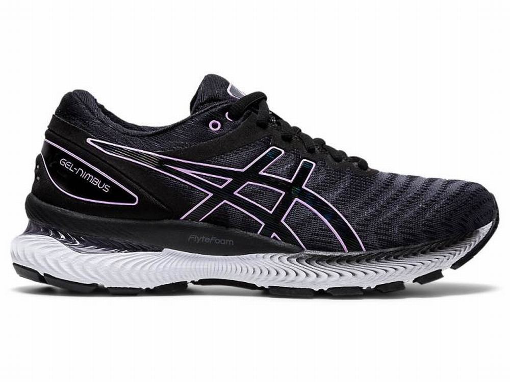 Asics GEL-NIMBUS 22 Women\'s Running Shoes Black | XKM317250